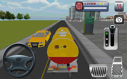 Oil Truck Transporter 3D