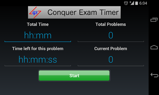 Conquer Exam Timer