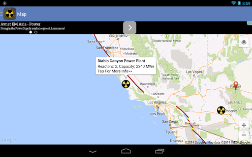 【免費旅遊App】Nuclear Power Plants Map, Info-APP點子