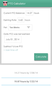 PTO Calculator(圖2)-速報App