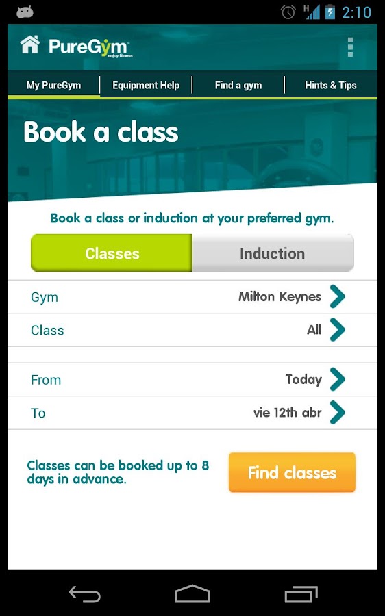 my PureGym Android Apps on Google Play