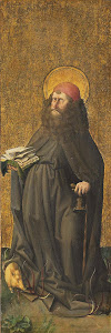 RIJKS: Meester E.S.: Saint Antony Abbot 1460