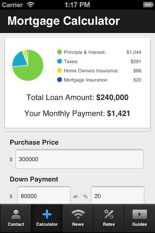 Allison Lord's Mortgage Cal