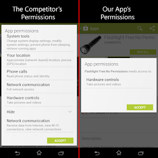 Flashlight Free: No Permissions(圖1)-速報App