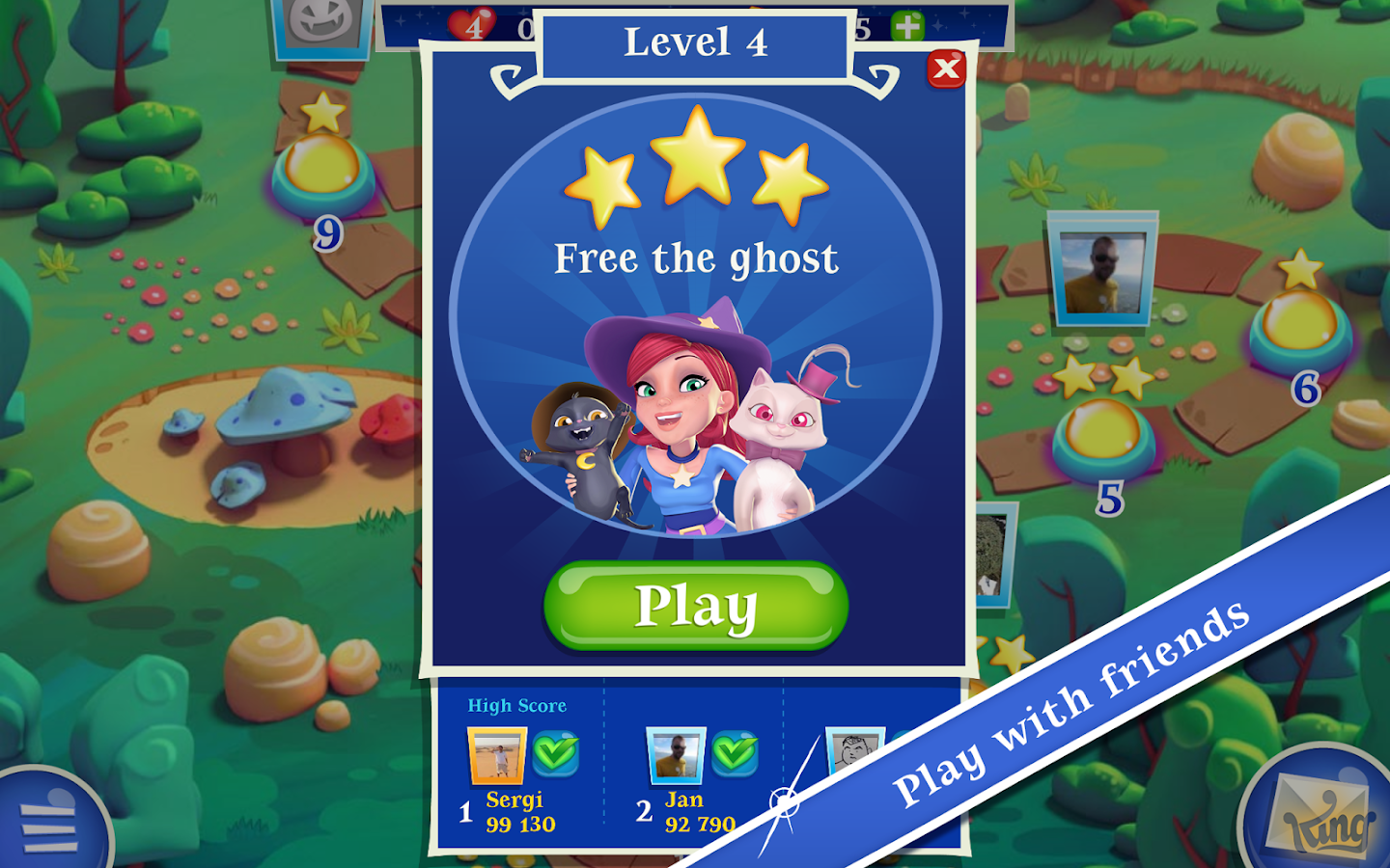 Bubble Witch 2 Saga - screenshot