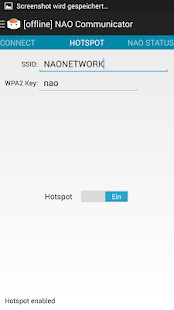 NAO Communicator Screenshots 1