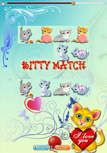 【免費解謎App】Kitty Match Game For Kids Free-APP點子