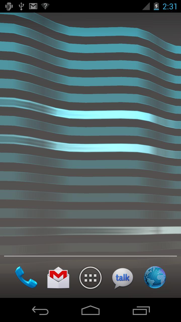 Lines Live Wallpaper Screen 1