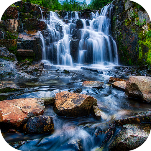 Waterfall Wallpapers 個人化 App LOGO-APP開箱王