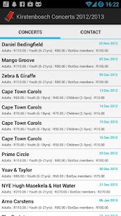 Free Download Kirstenbosch Concerts 2012/13 APK