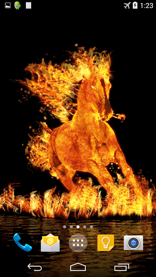 Fire Burning Wallpaper