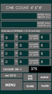 concrete materials estimator Screenshots 3