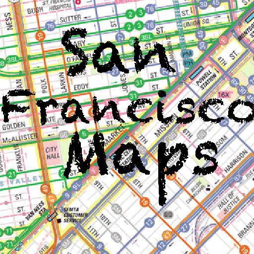 San Francisco Map LOGO-APP點子