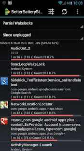 BetterBatteryStats - screenshot thumbnail