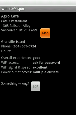 Vancouver Free WiFi Screen 3