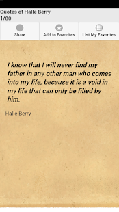 Free Quotes of Halle Berry APK for Android