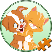 Dogs and cats Puzzles for kids 1.0.0 Icon