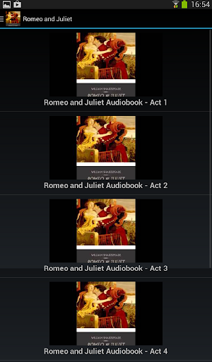 Romeo and Juliet - Audio Book