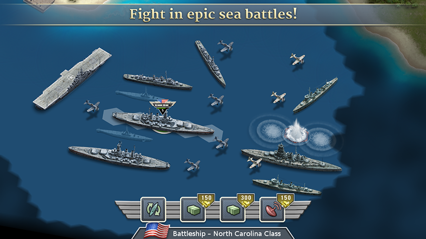   1942 Pacific Front: captura de tela 