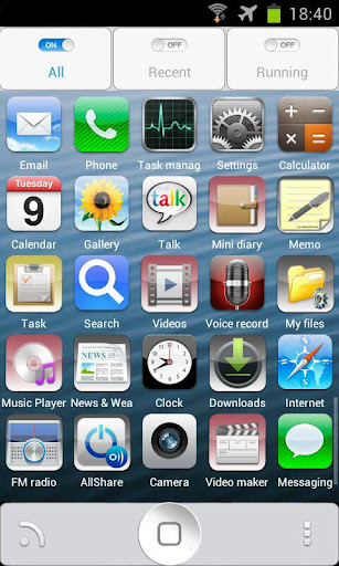 iPhone 5 iOS6 GO Theme HD V1.0