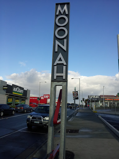 Moonah City Sign Post