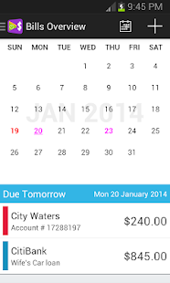 Free Smart Bills Reminder APK for Android