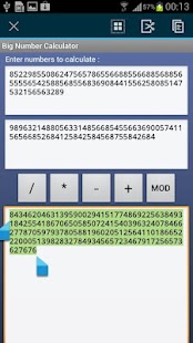 Big Number Calculator