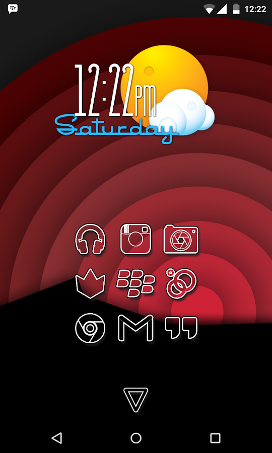 Outcast Icons Theme - screenshot