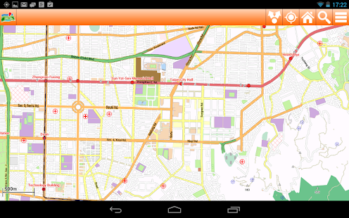 Taipei Offline mappa Map Screenshots 1