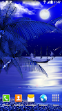 Night Beach Live Wallpaper