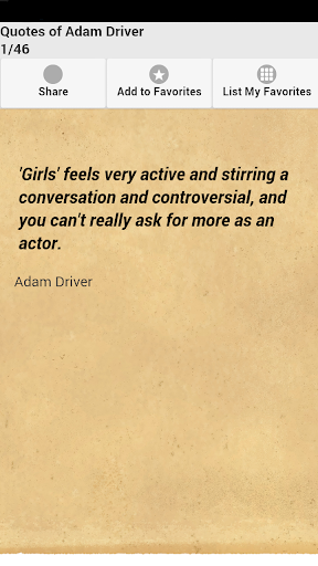 Quotes of Adam Driver