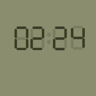 Basic LCD Wear Watch Face