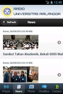 Radio UNAIR Screenshots 1