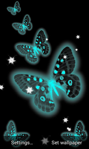 S6 Live Wallpaper Butterfly