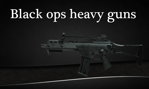 Black Ops Ghost Heavy Guns