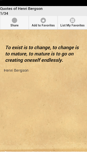 Quotes of Henri Bergson