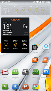 MIUI 3D -Nova Apex Holo ADW GO Screenshots 3