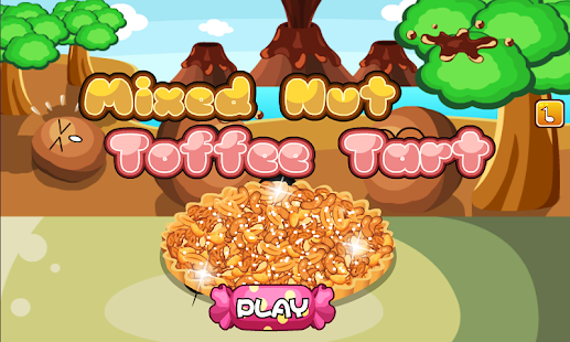 Toffee Nut Tart Cooking Games