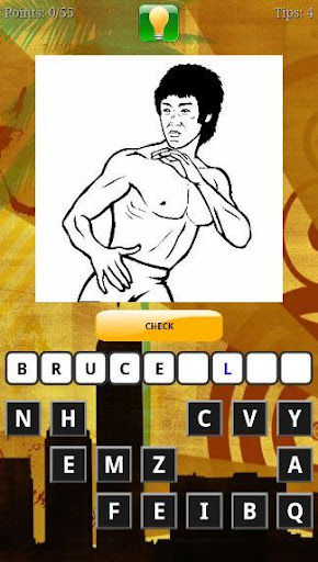 【免費益智App】Guess a Famous People Sketch-APP點子