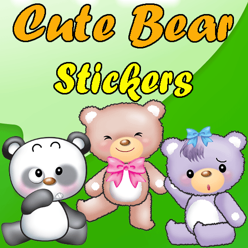 Cute Bear Stickers-LINE LOGO-APP點子