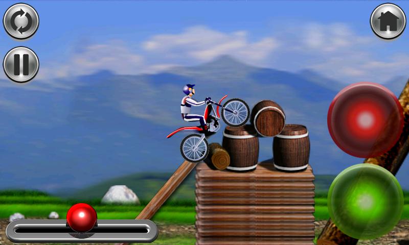 Android application Bike Mania - Racing Game screenshort