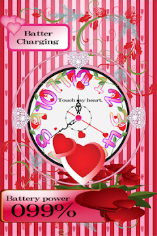 恋愛運上昇アナログ時計ライブ壁紙 Androidアプリ Applion