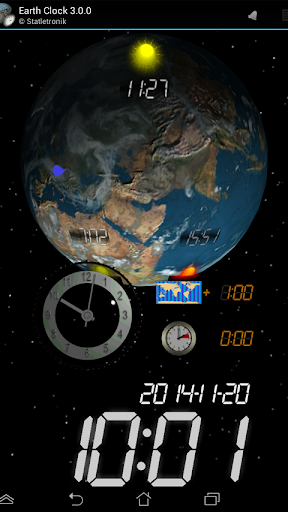 【免費工具App】Earth Clock Lite - Alarm Clock-APP點子