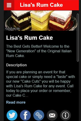 Lisa's Rum Cake
