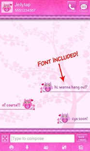 Download Aplikasi Cute Love Owls Theme Go SMS apk gratis ...