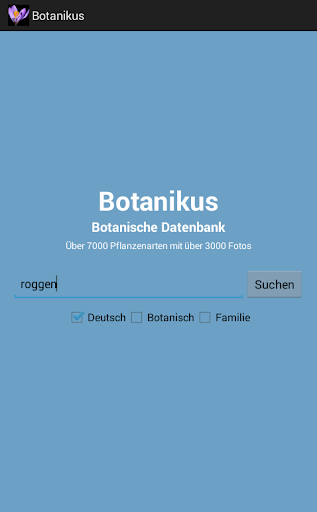 Botanikus Botanische Datenbank