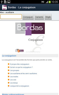 BORDAS - La Conjugaison(圖4)-速報App