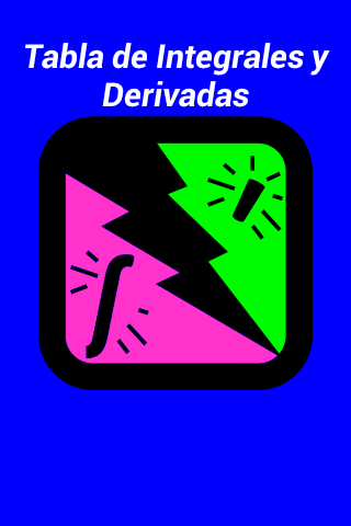 【免費教育App】Tabla integrales y derivadas-APP點子