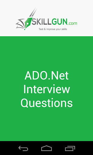 ADO.Net Interview Questions