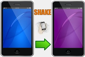 Shake To Change Color LWP APK Ảnh chụp màn hình #1